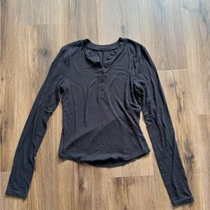 Lululemon Hold Tight Long Sleeve Henley